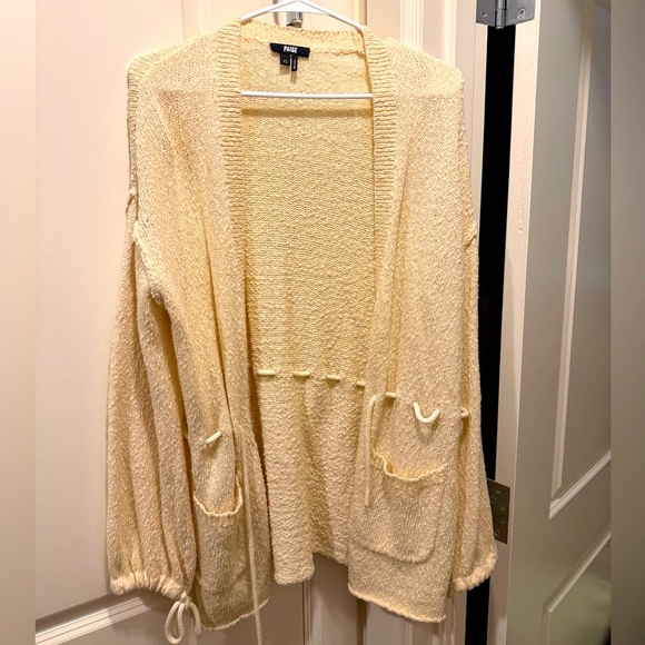PAIGE Cream Women's Cardigan - Picture 1 of 5